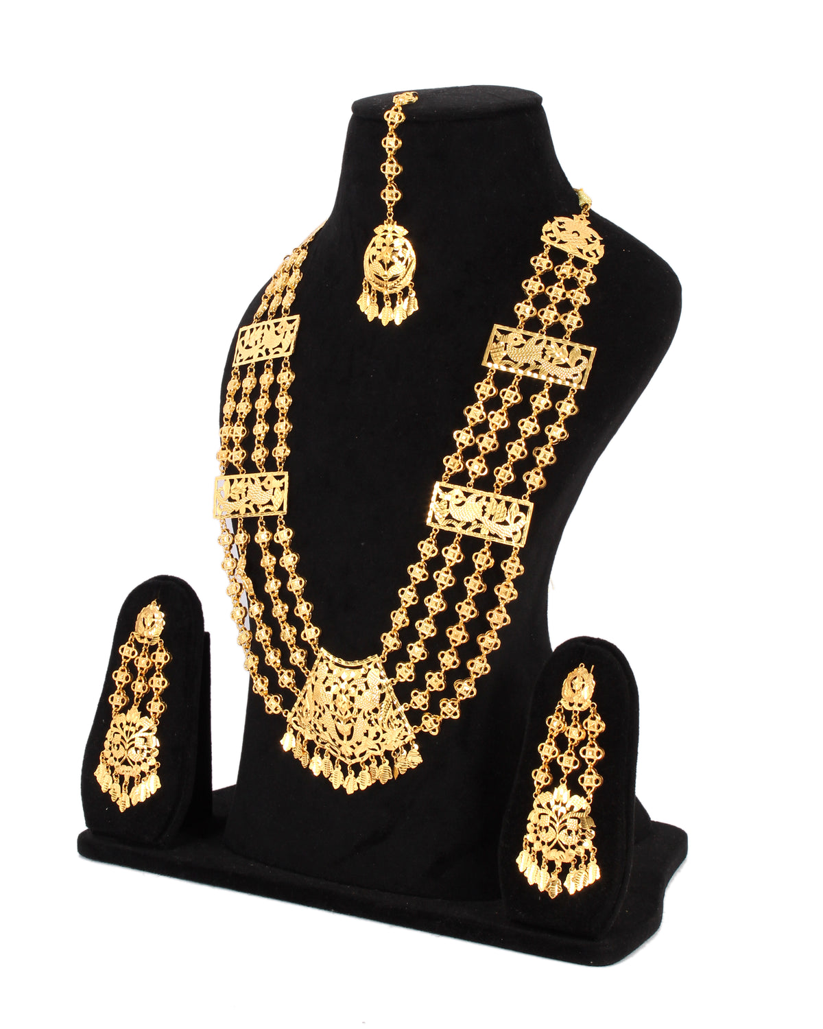 Traditional punjabi sets in one gram gold jewellery