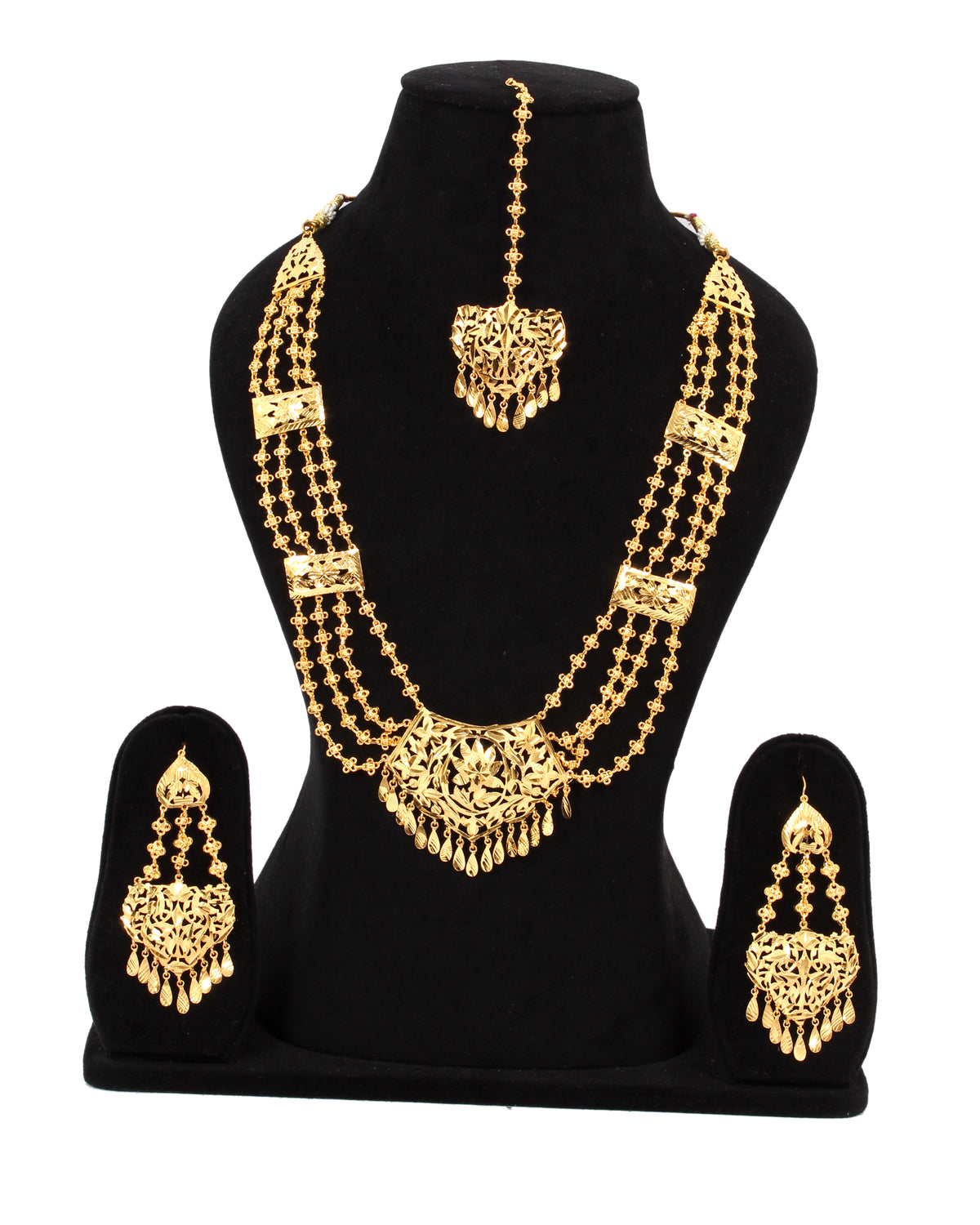 Traditional punjabi sets in one gram gold jewellery