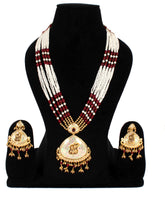 Jadau necklace sets in one gram gold jewellery