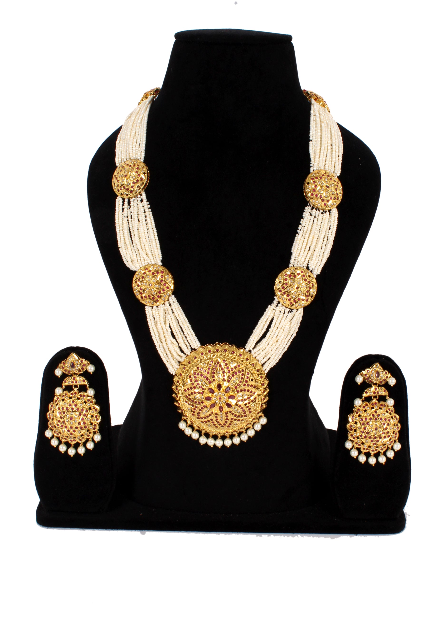 One gram pure gold Rani haar