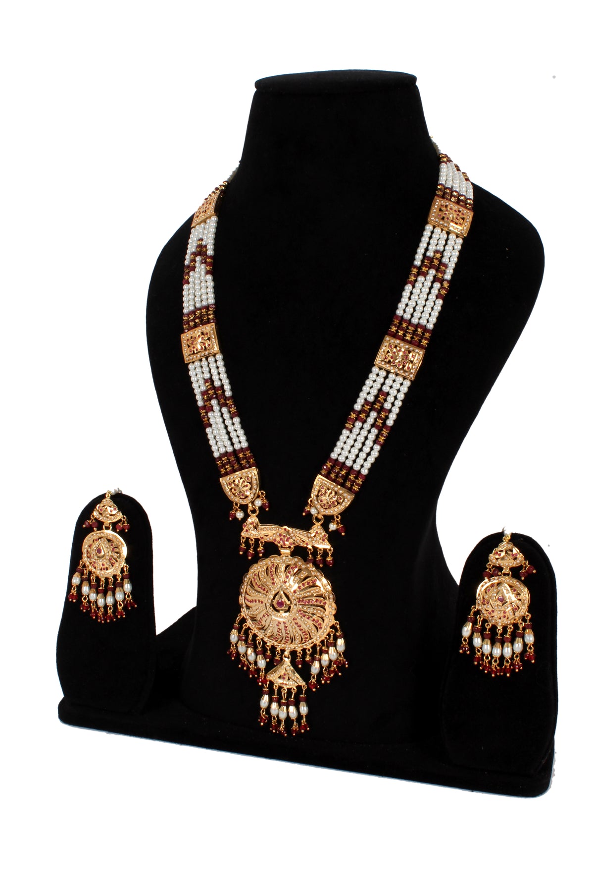 One gram pure gold Rani haar