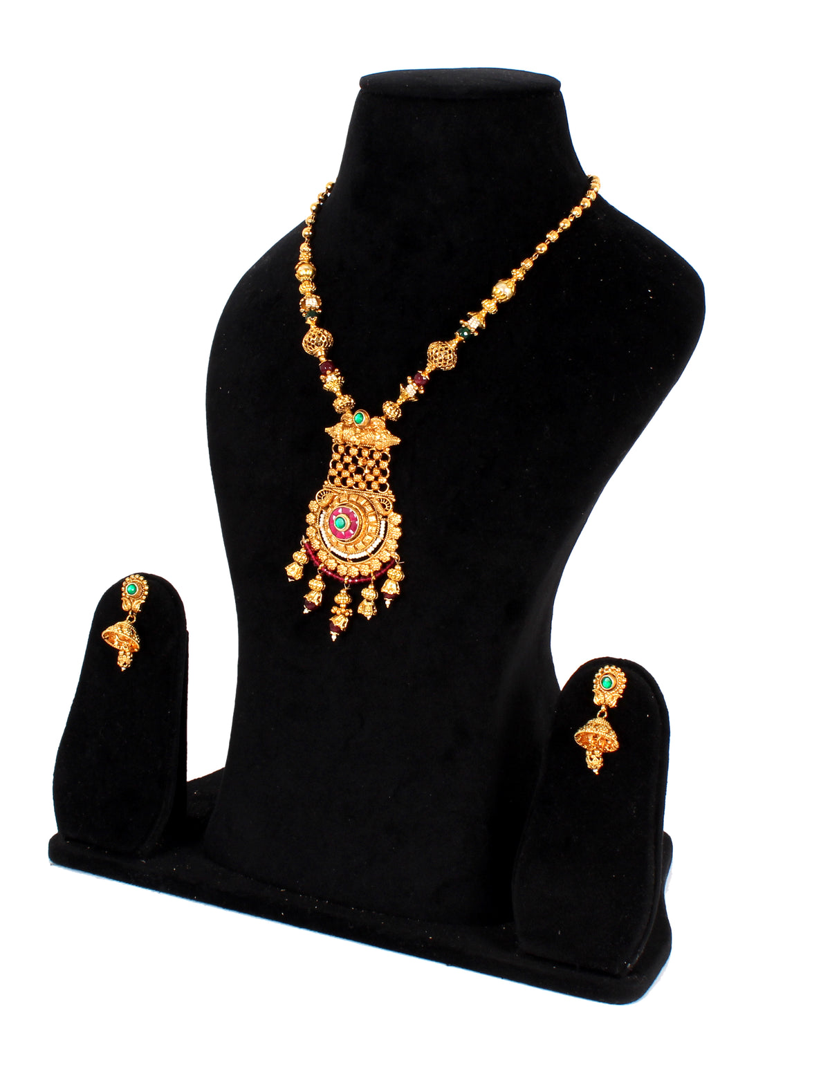 Latest Antique Necklace collection in one gram gold jewellery