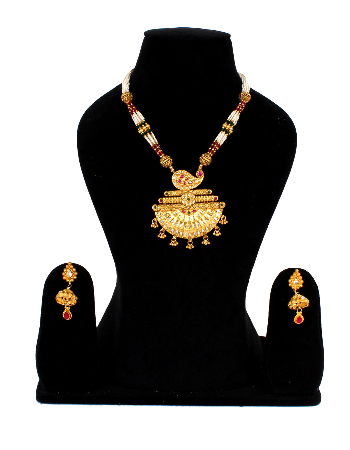 Latest Antique Necklace collection in one gram gold jewellery