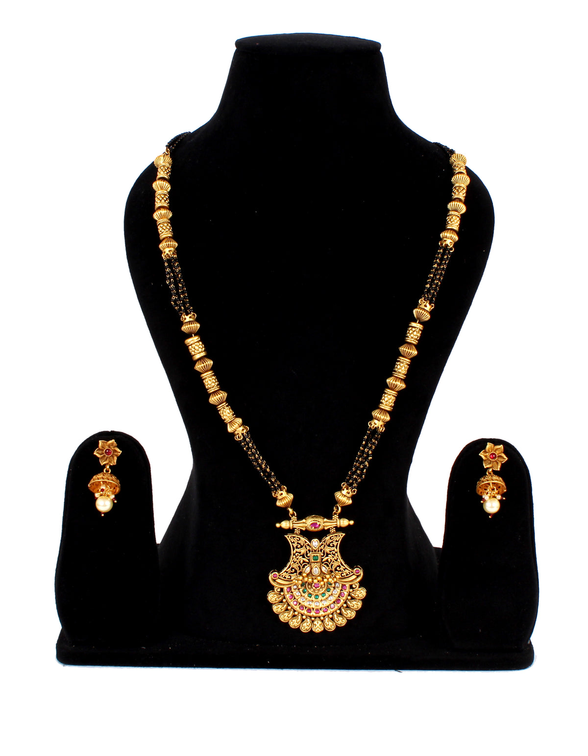 Latest Antique Necklace collection in one gram gold jewellery