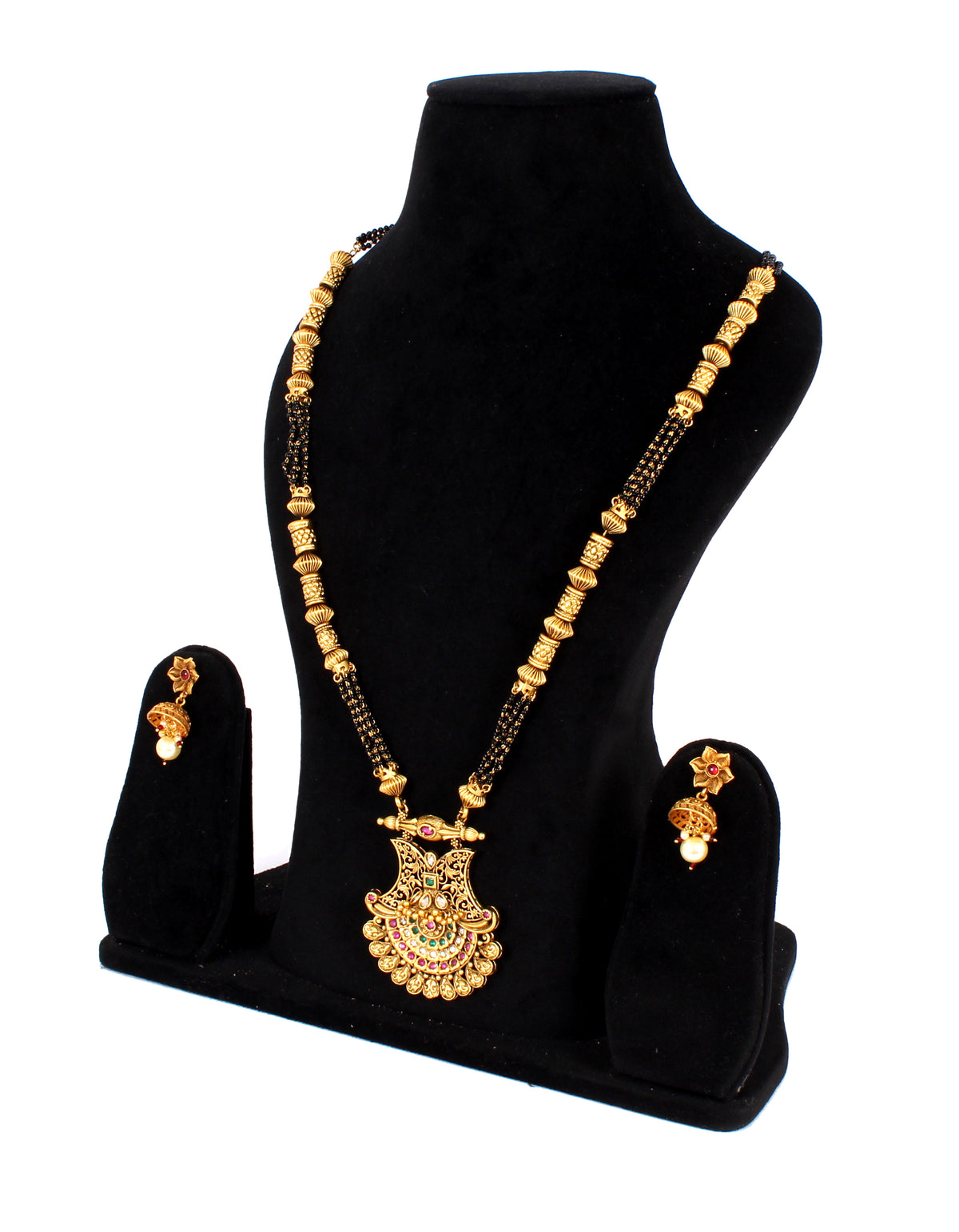 Latest Antique Necklace collection in one gram gold jewellery