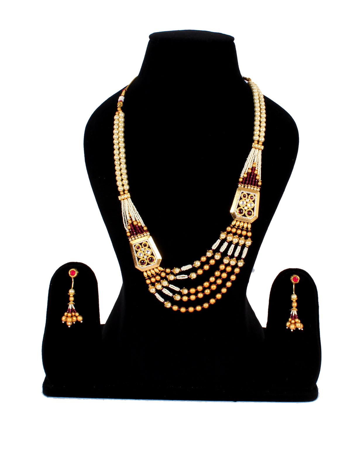 Latest Antique Necklace collection in one gram gold jewellery