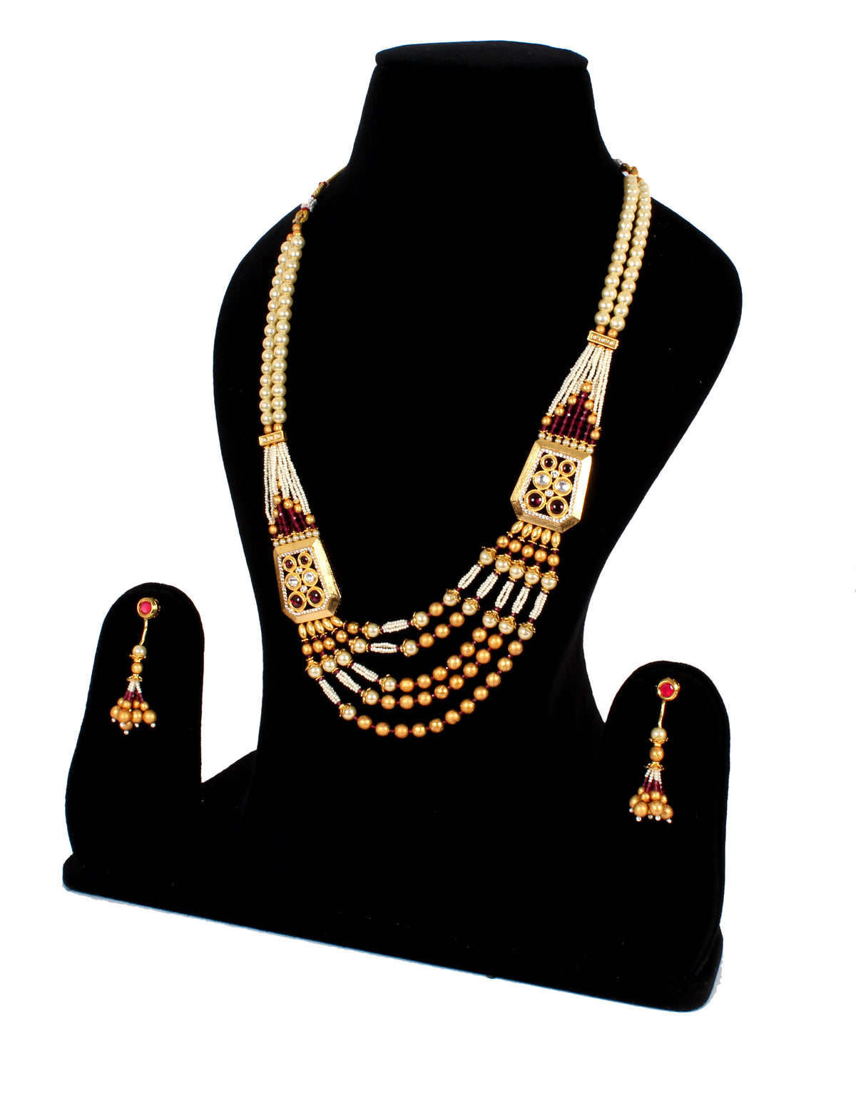 Latest Antique Necklace collection in one gram gold jewellery