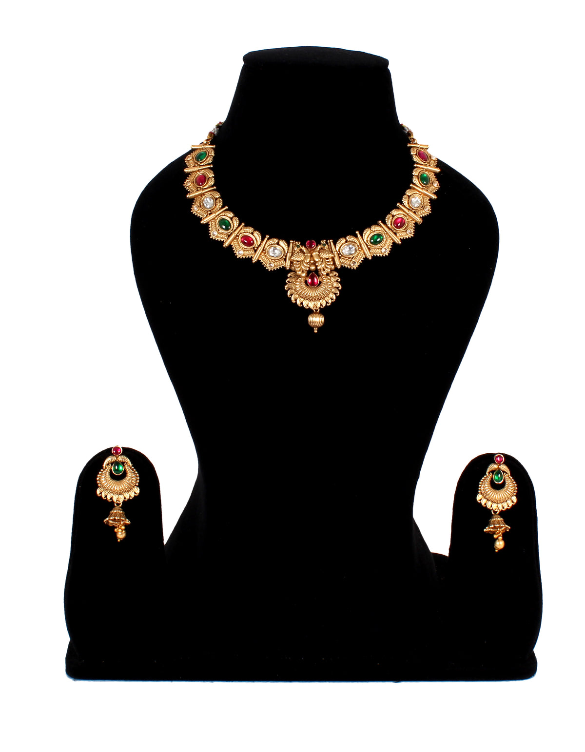 Latest Antique Necklace collection in one gram gold jewellery