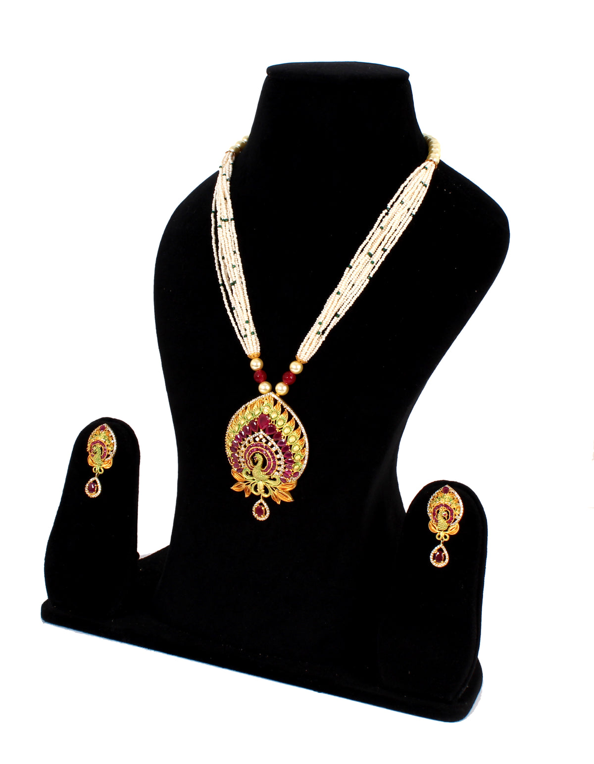 Latest Antique Necklace collection in one gram gold jewellery