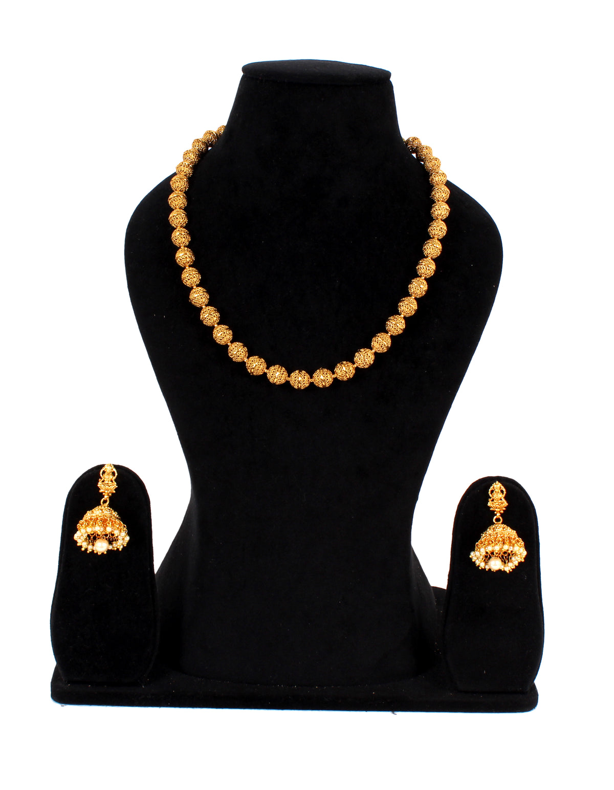 Latest Antique Necklace collection in one gram gold jewellery