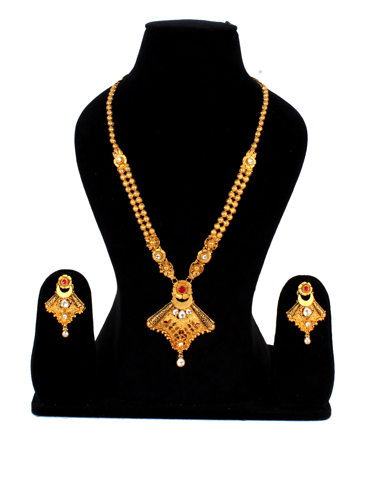 Latest Antique Necklace collection in one gram gold jewellery