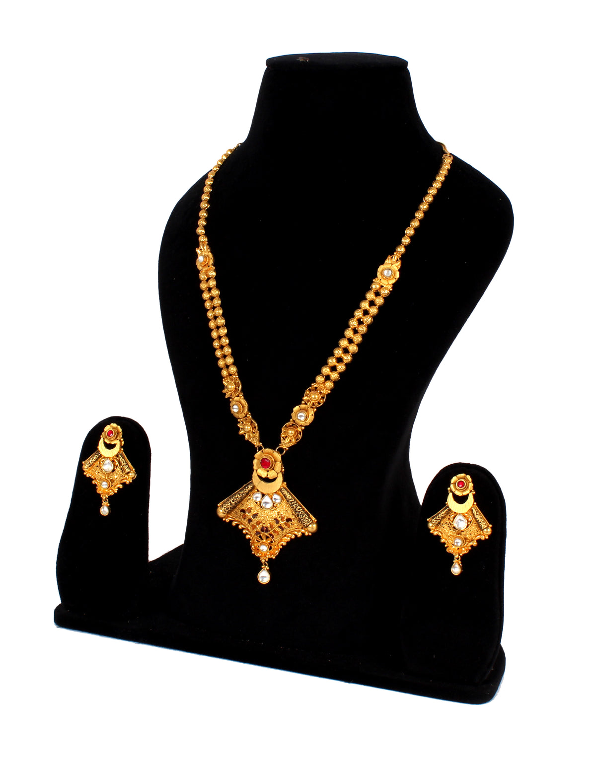 Latest Antique Necklace collection in one gram gold jewellery