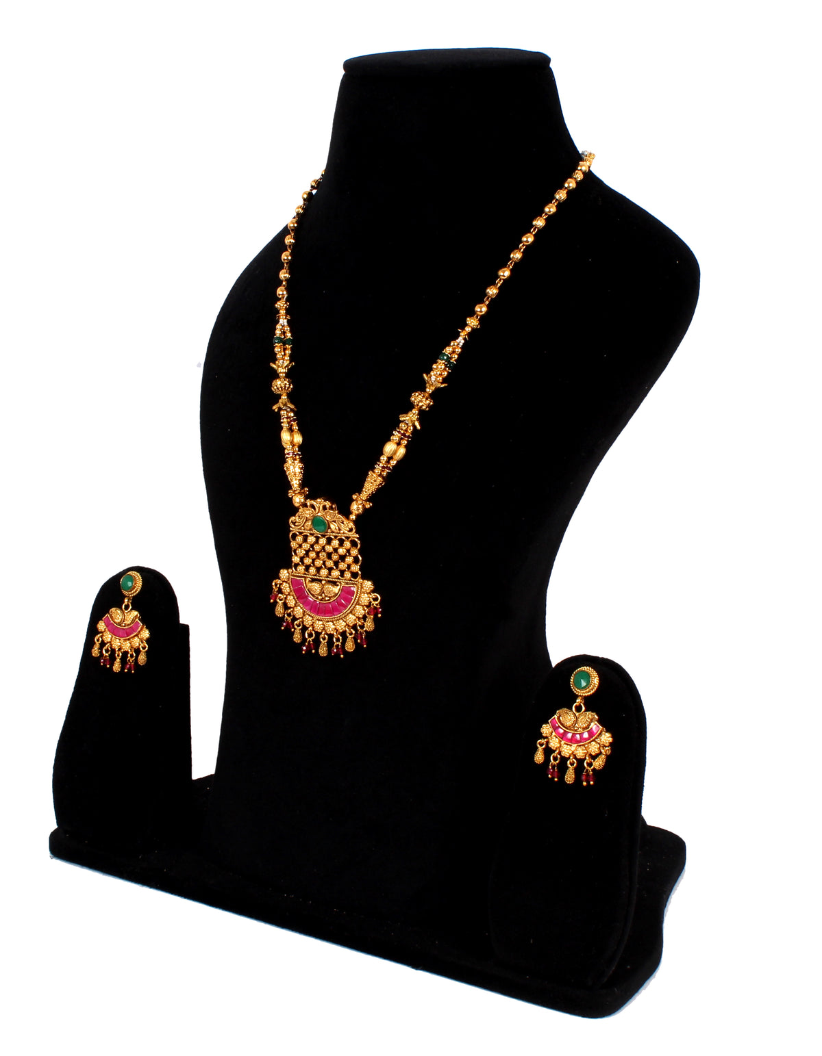 Latest Antique Necklace collection in one gram gold jewellery