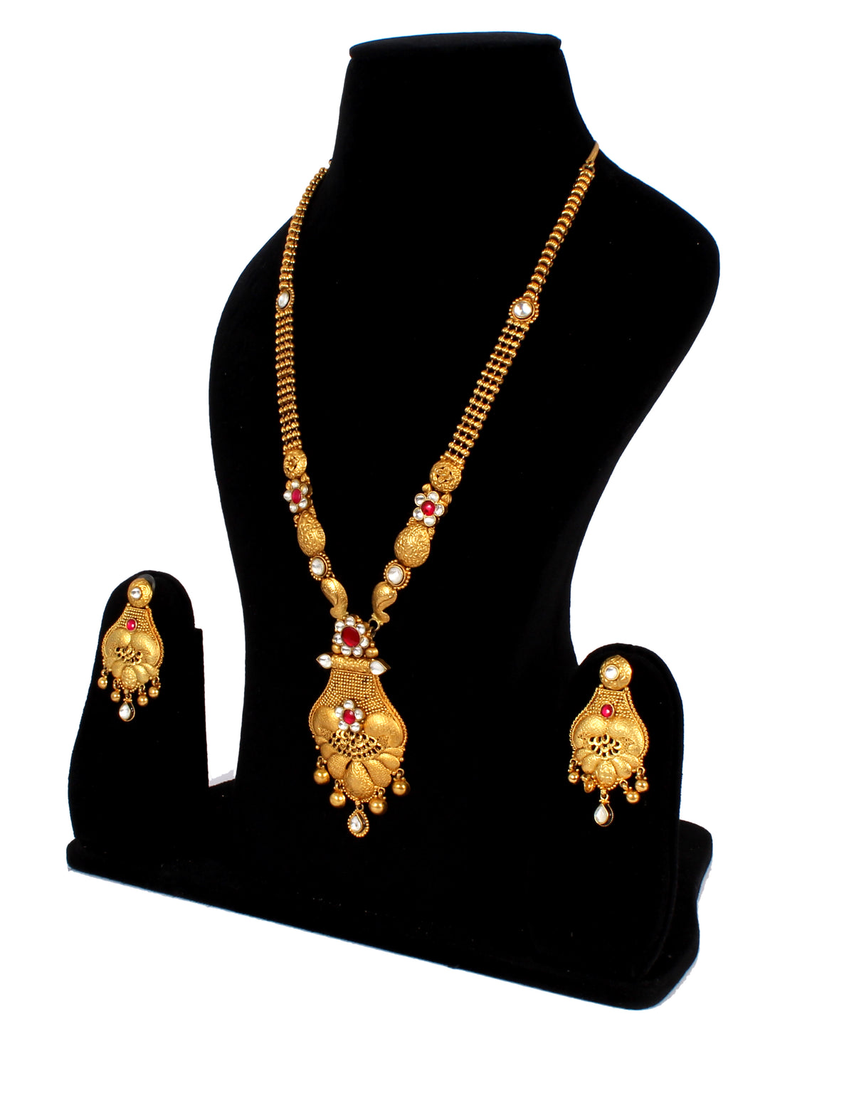 Latest Antique Necklace collection in one gram gold jewellery