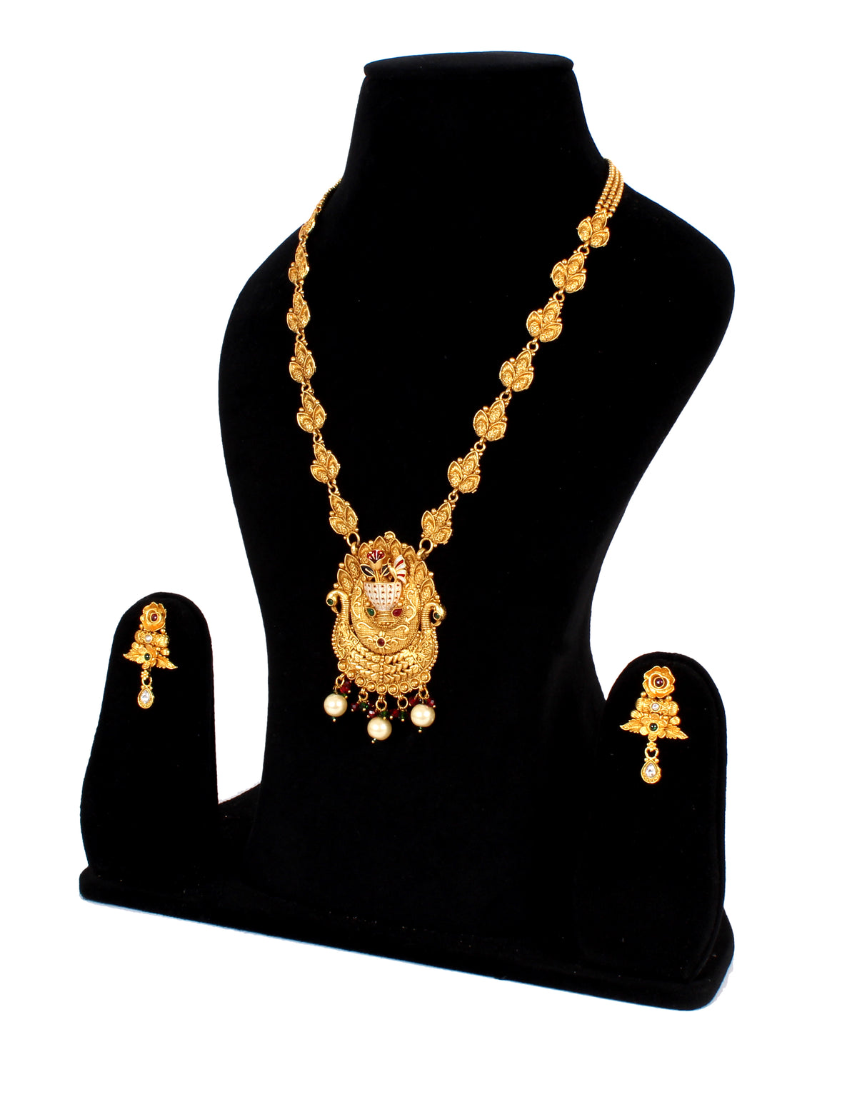 Latest Antique Necklace collection in one gram gold jewellery