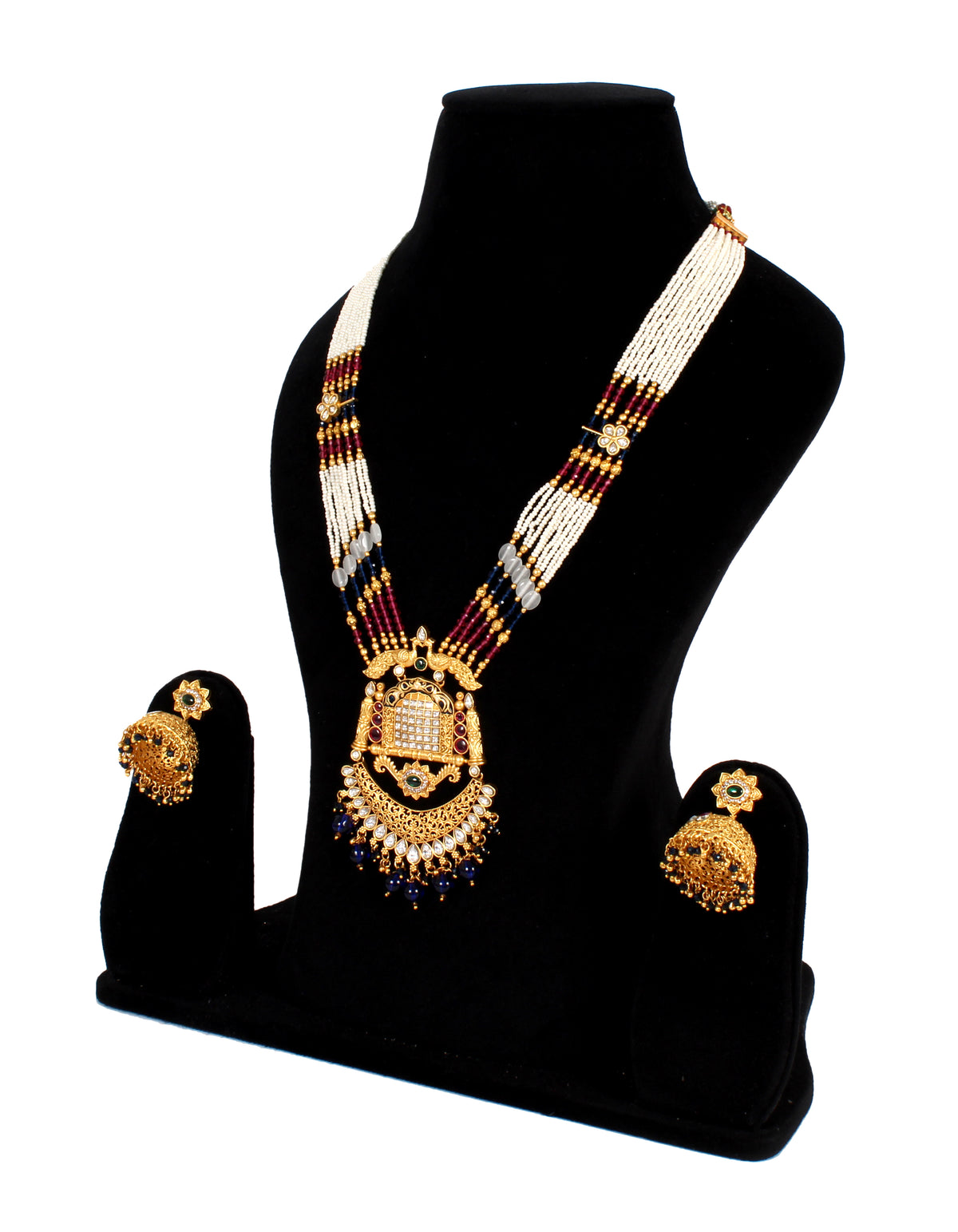 Latest Antique Necklace collection in one gram gold jewellery